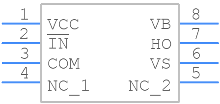 IR2118PBF - Infineon - PCB symbol
