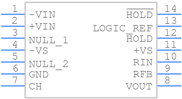 AD585AQ - Analog Devices - PCB symbol