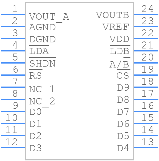 AD7397ARZ - Analog Devices - PCB symbol