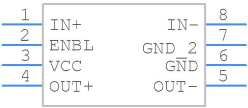 AD8350ARMZ15 - Analog Devices - PCB symbol