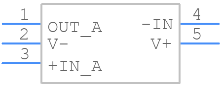 AD8691AKSZ-R2 - Analog Devices - PCB symbol