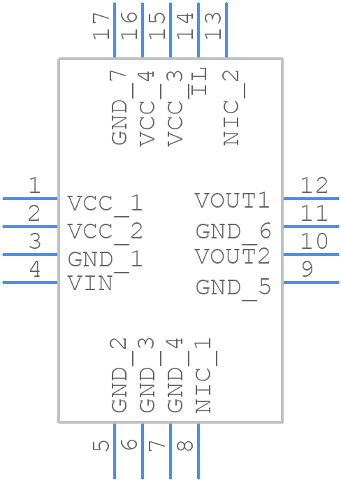 ADA4304-2ACPZ-R7 - Analog Devices - PCB symbol