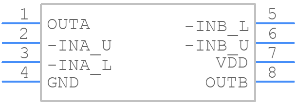 ADCMP343YRJZ-REEL7 - Analog Devices - PCB symbol