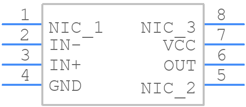 ADCMP391ARZ - Analog Devices - PCB symbol