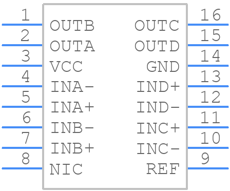 ADCMP396ARZ - Analog Devices - PCB symbol