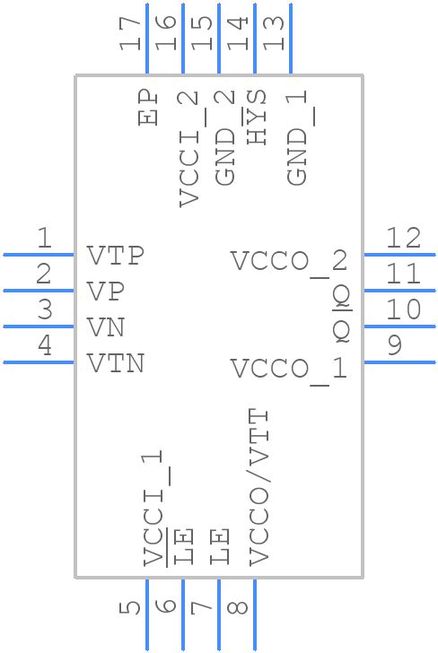 ADCMP572BCPZ-R2 - Analog Devices - PCB symbol