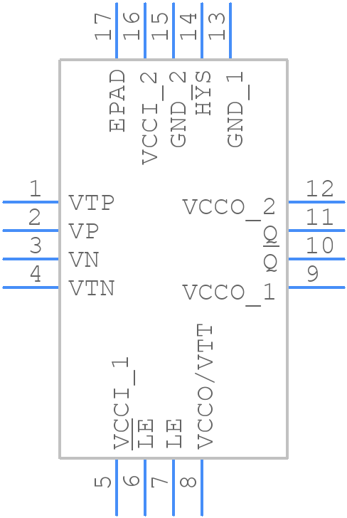 ADCMP573BCPZ-R2 - Analog Devices - PCB symbol