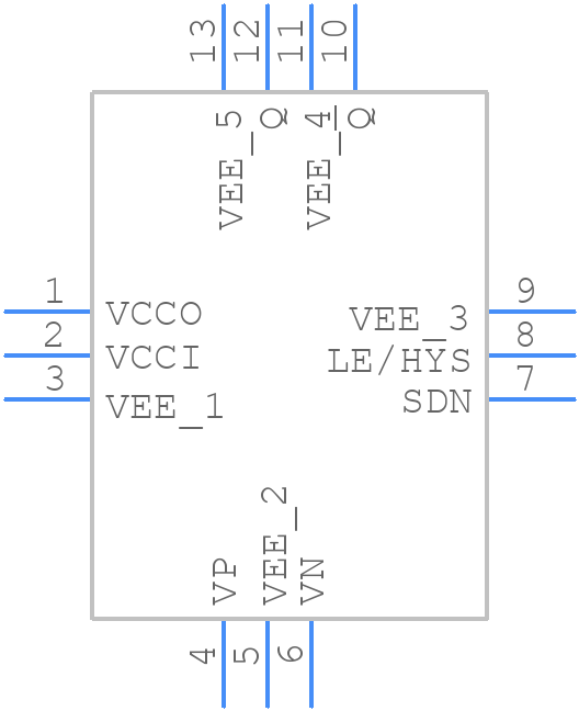 ADCMP605BCPZ-R2 - Analog Devices - PCB symbol