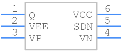 ADCMP608BKSZ-REEL7 - Analog Devices - PCB symbol