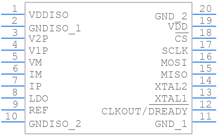 ADE7913ARIZ - Analog Devices - PCB symbol