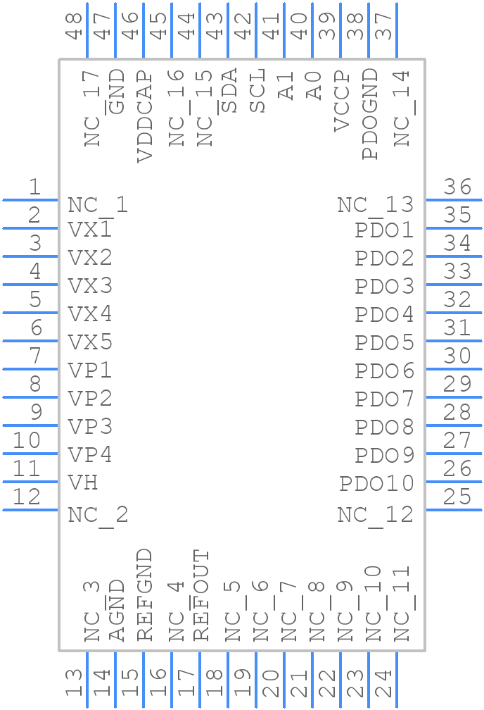 ADM1065ASUZ - Analog Devices - PCB symbol