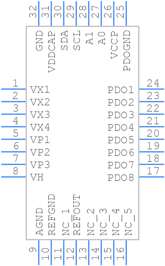 ADM1068ASTZ - Analog Devices - PCB symbol