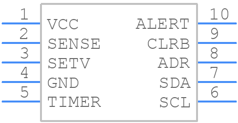 ADM1192-1ARMZ-R7 - Analog Devices - PCB symbol
