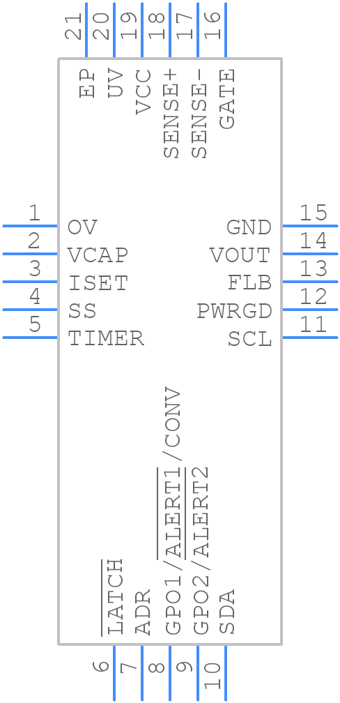 ADM1275-1ACPZ - Analog Devices - PCB symbol