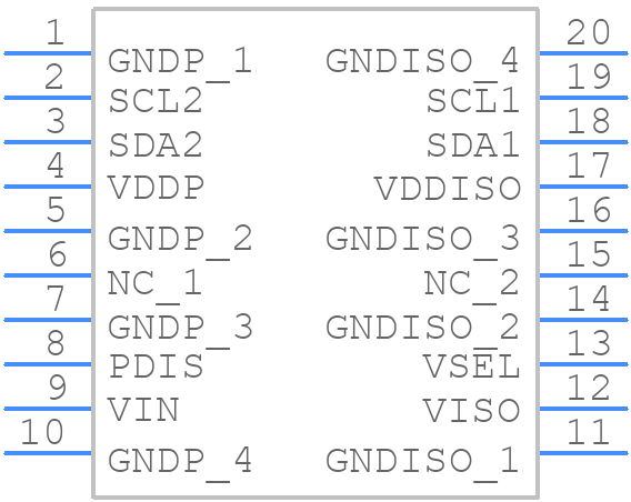 ADM3260ARSZ - Analog Devices - PCB symbol