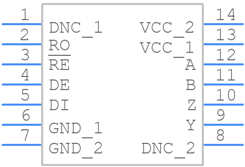 ADN4695EBRZ - Analog Devices - PCB symbol