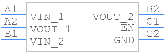 ADP196ACBZ-R7 - Analog Devices - PCB symbol