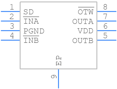 ADP3623ARDZ-RL - Analog Devices - PCB symbol