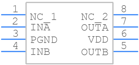 ADP3654ARHZ - Analog Devices - PCB symbol