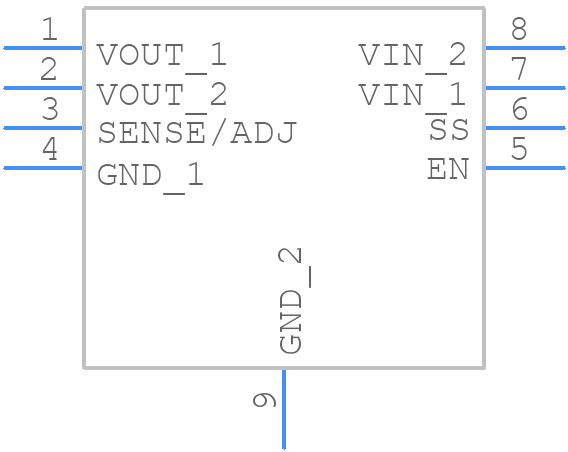 ADP7142ARDZ-1.8 - Analog Devices - PCB symbol