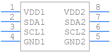 ADUM1250WSRZ - Analog Devices - PCB symbol