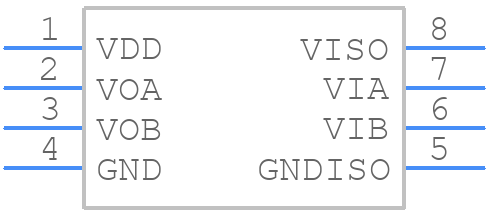 ADUM5242ARZ - Analog Devices - PCB symbol