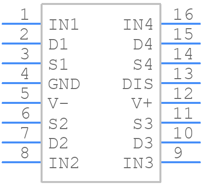 SW06GSZ - Analog Devices - PCB symbol