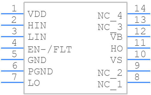 2EDL23N06PJ - Infineon - PCB symbol