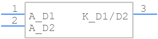 BAS70-05E6433 - Infineon - PCB symbol