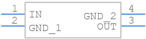 BGA616 - Infineon - PCB symbol