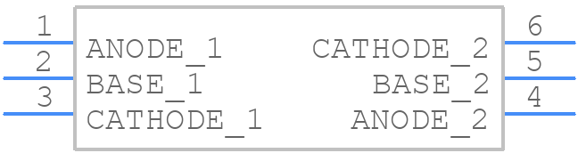 BSD235NH6327XT - Infineon - PCB symbol