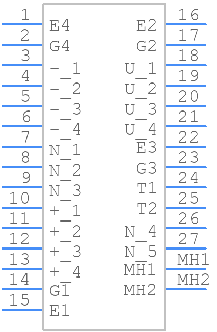 F3L75R07W2E3_B11 - Infineon - PCB symbol