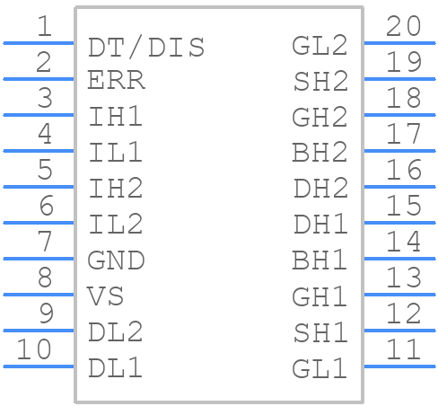 TLE6282G - Infineon - PCB symbol