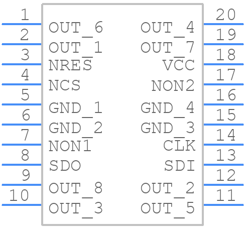 E-L9826TR - STMicroelectronics - PCB symbol