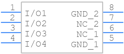 ITA18B1 - STMicroelectronics - PCB symbol