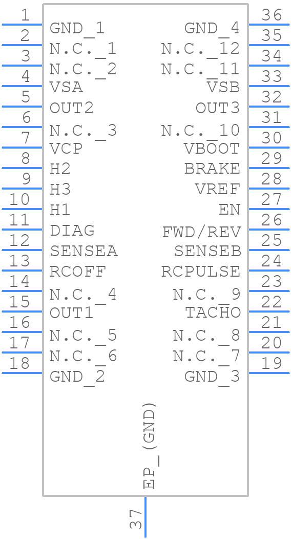 L6229PD - STMicroelectronics - PCB symbol