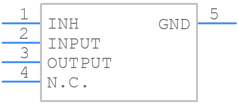 LD29150PT50R - STMicroelectronics - PCB symbol