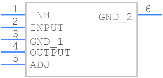 LD29300P2MTR - STMicroelectronics - PCB symbol