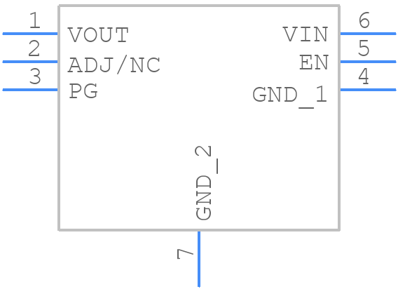 LDFPVR - STMicroelectronics - PCB symbol