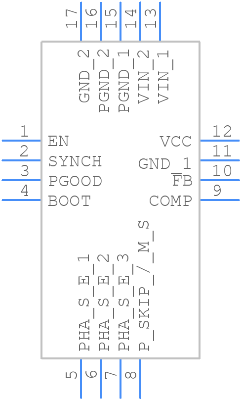 PM8903ATR - STMicroelectronics - PCB symbol