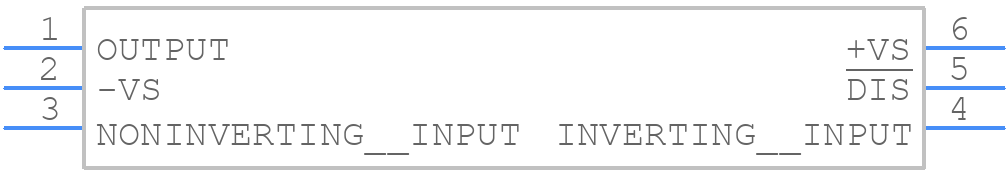 OPA690IDBVT - Texas Instruments - PCB symbol