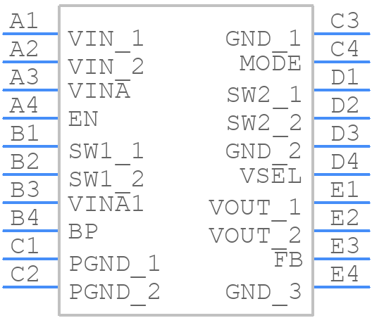 STBB2J30-R - STMicroelectronics - PCB symbol
