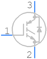 STGD5NB120SZT4 - STMicroelectronics - PCB symbol