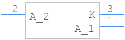 STPS30M60SG-TR - STMicroelectronics - PCB symbol