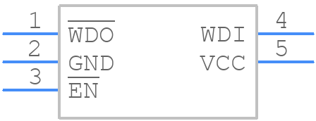 STWD100YNWWY3F - STMicroelectronics - PCB symbol