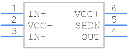TSV630ILT - STMicroelectronics - PCB symbol