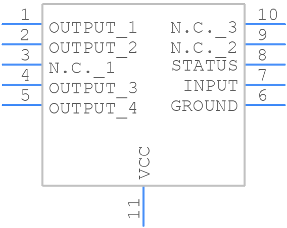VN540SPTR-E - STMicroelectronics - PCB symbol