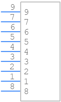 43650-0718 - Molex - PCB symbol