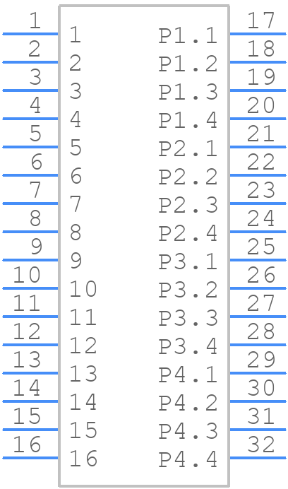 46114-4160 - Molex - PCB symbol