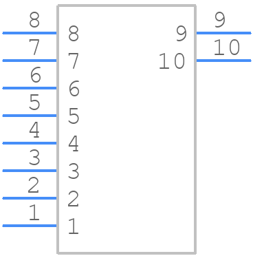 502386-0870 - Molex - PCB symbol